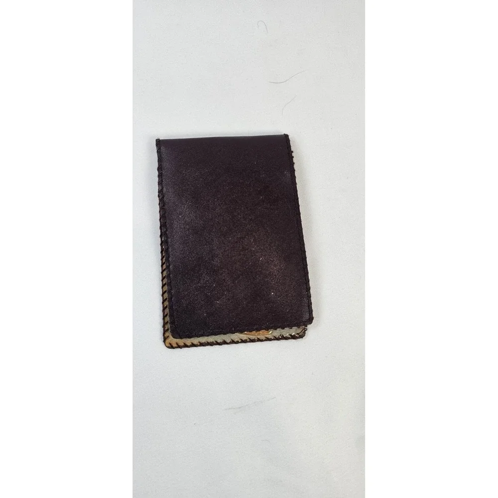 Vintage Brass Pocket Scale Keychain‎ Fish Scale 0-90g 0-4oz w/ Leather Case